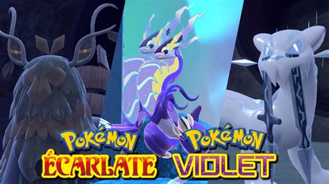 pokemon ecarlate legendaire|Les Pokémon Légendaires de Pokémon Écarlate et Violet